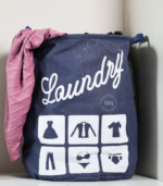 Aquanest Foldable Canvas Laundry Basket
